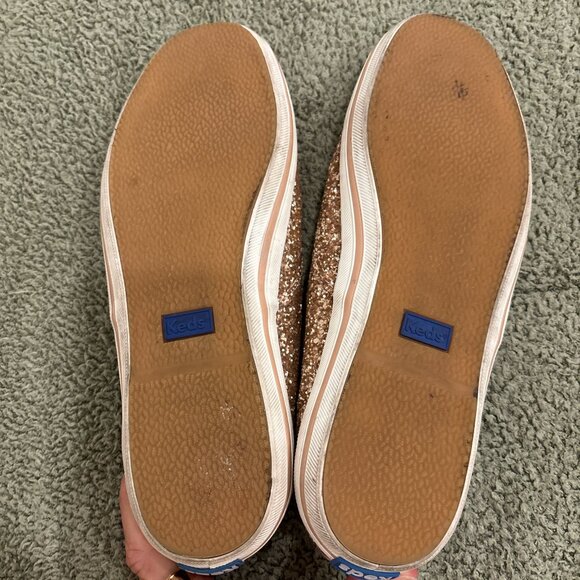 glitter Keds for kate spade new york size 10 - Picture 4 of 4